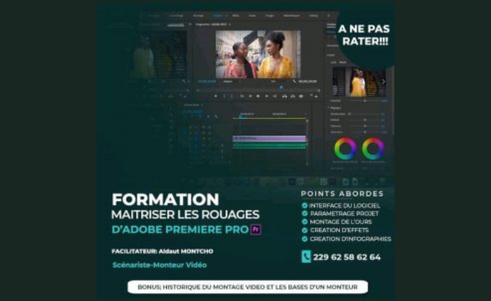 Montage de vidéos dynamiques avec Adobe Premiere Pro à partir de zéro